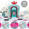 Big Dot of Happiness 50’s Sock Hop - 1950s Rock N Roll Party Decor and Confetti - Terrific Table Centerpiece Kit - Set of 30 - 2 of 4