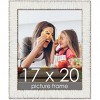 PosterPalooza | Ornate White Picture Frame - UV Acrylic, Foam Board Backing, Hanging Hardware - 2 of 4
