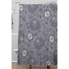 Caroline Okun Protea Shower Curtain Gray - Deny Designs - 2 of 4