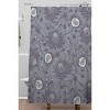 Caroline Okun Protea Shower Curtain Gray - Deny Designs - image 2 of 4