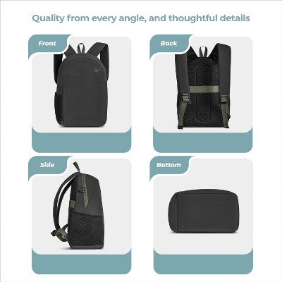 Travelon Anti-Theft The Voyages Daypack-Black — фото 4