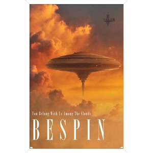 Trends International Star Wars: Bespin - Visit Bespin by Russell Walks 23 Framed Wall Poster Prints - 1 of 4