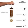 Woodstock Chimes Signature Collection, Prairie Jasper Chime, 16'' Brown Wind Chime WPJBR - image 4 of 4