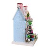 Cody Foster 14.75 In Merry Reindeer Chateau Christmas Putz House , Lightweight Christmas Decor Victorian Christmas (1PC) - 4 of 4