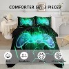 Acoinel Game Console Comforter Set with 1 Quilt 2 Pillowcases, for Teens Men Adults - 2 of 4