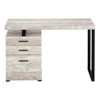 Sapphtopaz Modern Home Office Desks Computer Desk with Storage Drawers Writing Desk Gaming Desk Office Desk for Home Office - 4 of 4