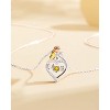 Molenia 925 Sterling Silver Birthstone Necklace for Mom Women Pendant Mama Necklaces Jewelry Christmas Birthday Unique Gifts for Her - 3 of 4