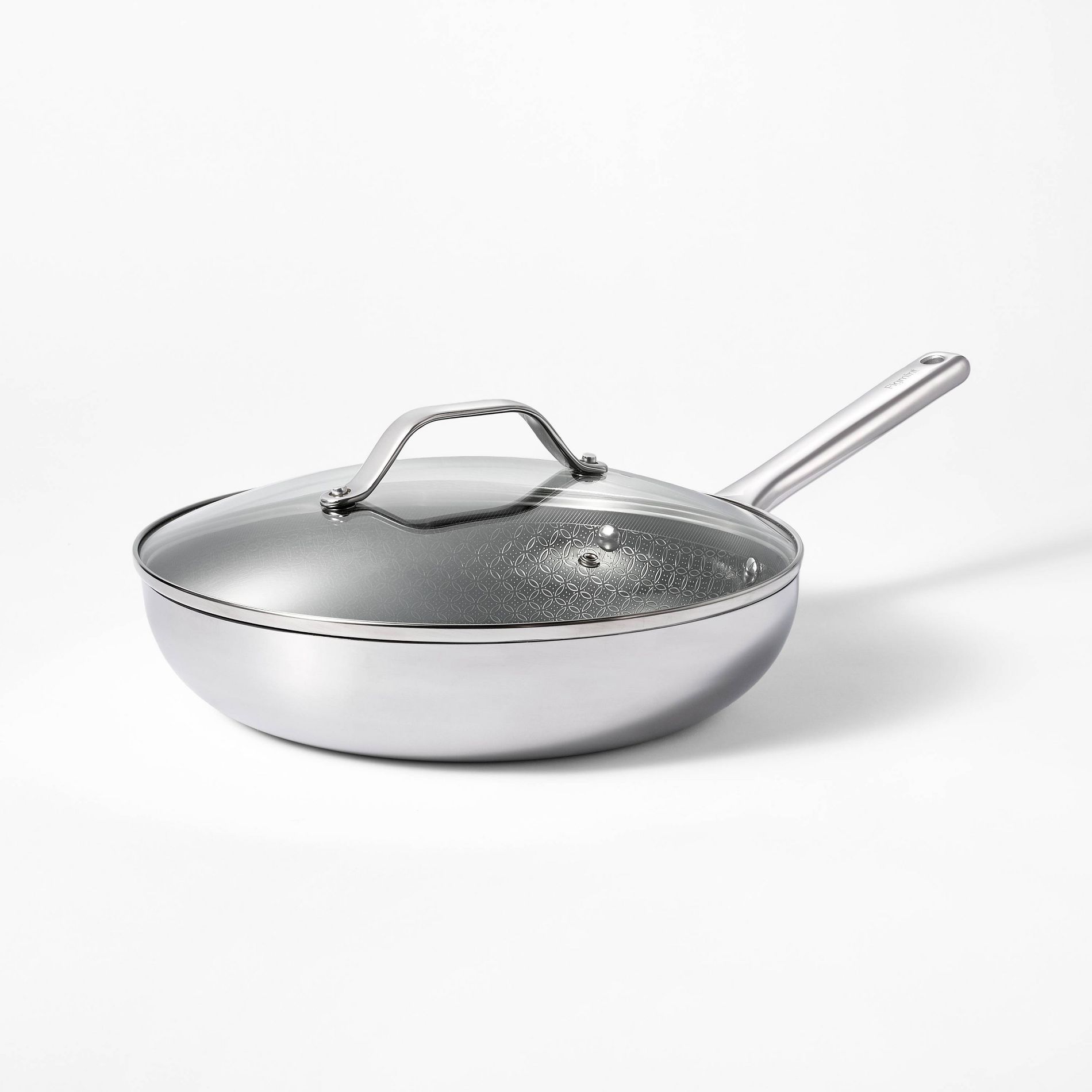 12" Nonstick TripleClad™ Fry Pan with Cover - Figmint™
