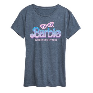 Women's - Barbie - Sunshine On My Mind Short Sleeve Graphic T-Shirt - 1 of 4