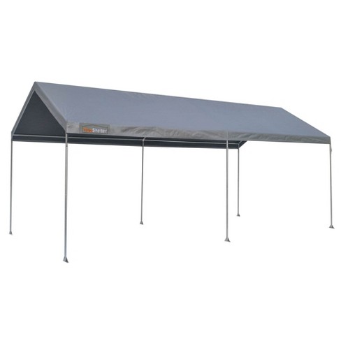 True Shelter 10 x 20 Foot All Weather Protection Sun Blocker Portable Car Canopy - image 1 of 1