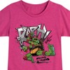 Girls' - Teenage Mutant Ninja Turtles - Raphael Going In Loud Fitted Short Sleeve Graphic T-Shirt - 2 of 4
