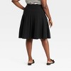 Women's Pleated Midi Sweater Skirt - A New Day™ - 2 of 3