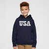 The Juniper Shop USA Distressed Stars Youth Hoodie - 2 of 4