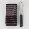 9" Whisk with Soft Grip Stainless Steel - Made By Design™ - image 2 of 3