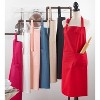 Saro Lifestyle Denim Classic Cuisine Cotton Apron - 3 of 3