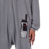 Jurassic Park Union Suit Adult Crew Member One Piece Hooded Costume Pajama - 2 of 4