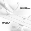 LunaLulinlk Over The Door Hooks Over The Door Hanger, Over The Door Towel Rack for Bathroom with 5 Triple Coat Hooks (White) - 2 of 4