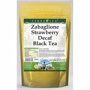TerraVita Zabaglione Strawberry Decaf Black Tea (25 tea bags, ZIN: 535916, 2-Pack) - 1 of 4