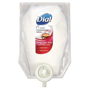Dial Professional 7-Day Moisturizing Lotion for Versa Dispenser, 15 oz, Refill Pouch, 6/Carton - 1 of 1