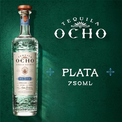 Tequila Ocho Plata Tequila - 750ml Bottle