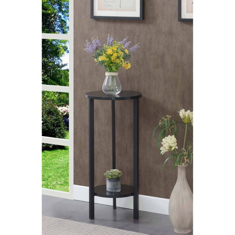  31.5" Graystone 2 Tier Plant Stand - Breighton Home, 2 of 6