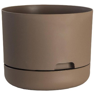 Rugg Polyresin Planter Cappuccino Model No. LR1206-CAP