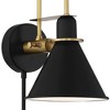 Crystorama Lighting Medford 1 - Light Sconce in  Matte Black - 4 of 4