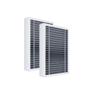 Nispira True HEPA Filter Replacement Compatible with Filtrete F2 Odor Air Purifier FAP-C02-F2 FAP-T03-F2. Compared to part F2 FAPF-F2-O, 2 Packs - 1 of 4
