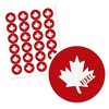 Big Dot of Happiness Canada Day - Canadian Party Circle Sticker Labels - 24 Count - 2 of 4