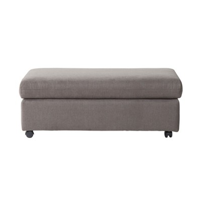 NicBex Ottoman with Storage Bench Storage Organizer Living Room Fabric Ottoman for Living Room Bedroom
