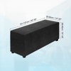 Unique Bargains Polyester Rectangular Stretchy Elastic Stool Cover - 2 of 4