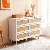 KTMBDW 6 Drawer Dresser for Bedroom, White - 2 of 4
