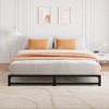 Whizmax 6 Inch Twin Size Bed Frame Heavy Duty Metal Platform Bed Frame, Steel Slats Support and Mattress Foundation, No Box Spring Needed, Black - 3 of 4