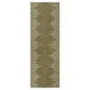Modern Geometric Striped Area Rug Low Pile Non Slip Farmhouse Carpet - 2 of 4