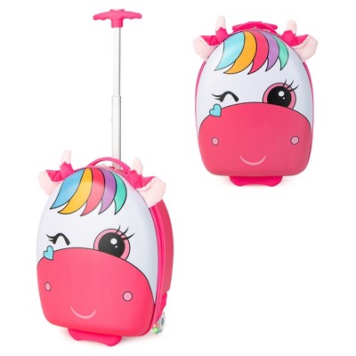 Costway 2pc Kids Carry On Luggage Set 12 Backpack And 16 Rolling Suitcase  For Travel : Target