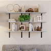Lavish Home Set of 6 Floating Shelves - 2 of 4