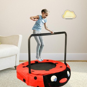 HFYee Kids Trampoline with Safety Options Indoor & Outdoor Bounce Fun for Children Multiple Sizes & Accessories - 1 of 4