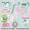Big Dot of Happiness Whole Llama Fun - 4 Llama Fiesta Baby Shower Games - 10 Cards Each - Gamerific Bundle - 2 of 4