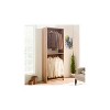 HomeStock Prosper 32"  Wood Walk-in Closet with Two Rods - 2 of 4