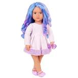 Our Generation Veronika 18" Fashion Doll with Blue/Purple Hair