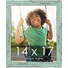 PosterPalooza | Shabby Chic Green Picture Frame - UV Acrylic, Foam Board Backing, Hanging Hardware - 2 of 4