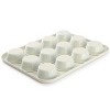 Gibson Color Bake 12 Cup Nonstick Steel Muffin Pan in Linen - 3 of 4