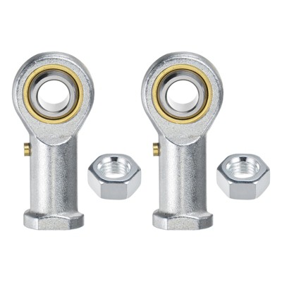 Unique Bargains Self-Lubricating Thread Steel Joint Jam Nuts Rod End Bearing