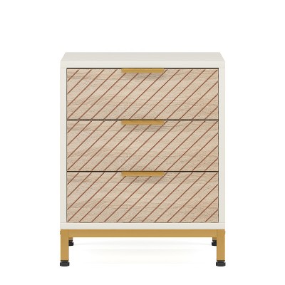 white and light brown