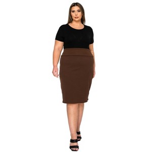 L I V D Women's Molly Pencil Skirt - 1 of 3