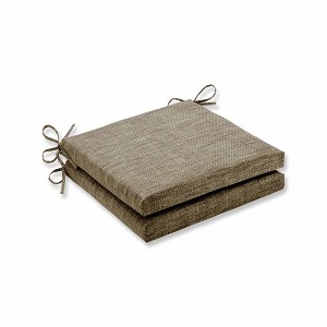 Indoor/Outdoor Remi Patina Squared Corners Seat Cushion - Pillow Perfect: Weather-Resistant, Zippered, Polyester Fiber Fill - 1 of 4
