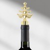Unique Bargains Christmas Tree Bottle Stopper Zinc Alloy Aluminum Alloy TPR 4.49"x1.57"x0.79" 1 Pc - 2 of 3