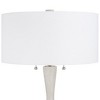 Uttermost Sharma Table Lamp – 38.5"H Ivory Faux Thassos Stone with Polished Nickel Iron Accents and Dual Light Sockets - 3 of 4