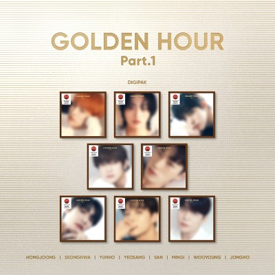 ATEEZ - GOLDEN HOUR : Part.1 (Digipak) (Target Exclusive, CD)