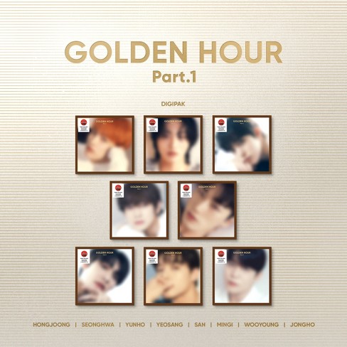 ATEEZ - GOLDEN HOUR : Part.1 (Digipak) (Target Exclusive, CD)